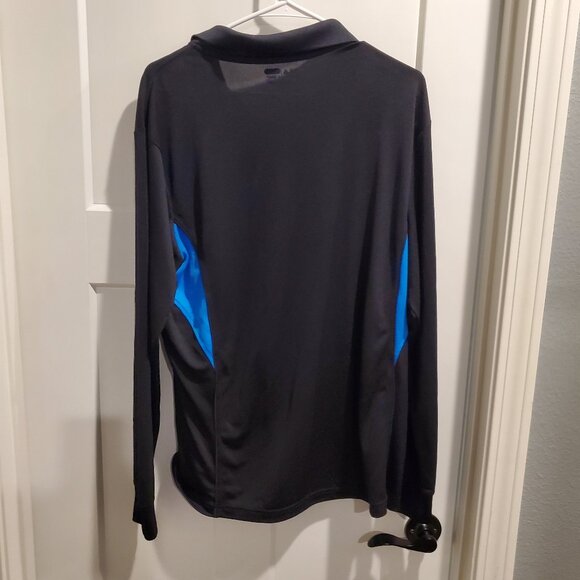 Fila Golf Performance Long Sleeve Polo Athletic Shirt -Sz Large - Picture 4 of 6